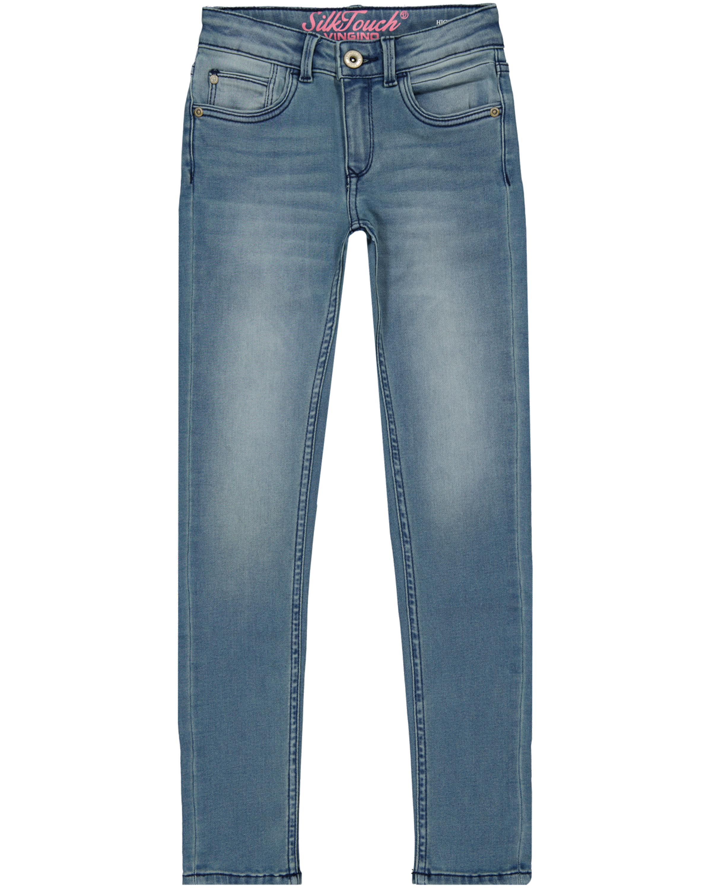 Mädchen Kinder Jeans Hose blau oder schwarz Grösse 98 bis 158 super bequem